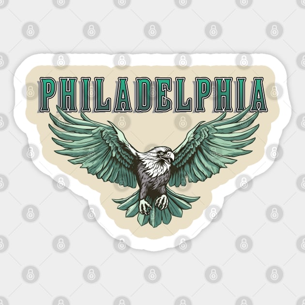 Philadelphia Pride Sticker by lospaber